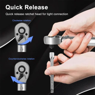 15-Piece Bike Torque Wrench Set, 2-24Nm 4