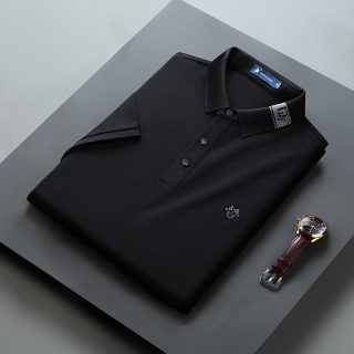 Ice Silk Short Sleeve Shirt for Men | Flip Collar Business Casual 3