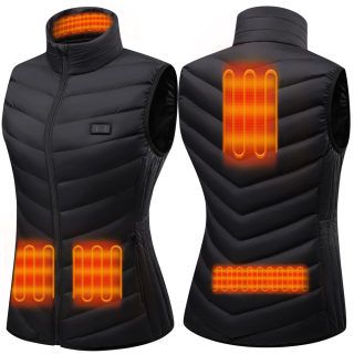 Women's Heated Vest | Dual Control Switch Charging Jacket 5