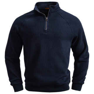 Men's Half-Zip Stand-Up Collar Hoodie 6