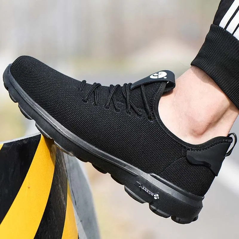 Indestructible Steel Toe Work Sneakers | Anti-Puncture Air Safety Boots