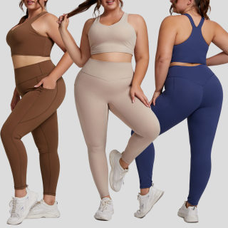 Women's High-End Fitted Two-Piece Yoga Set