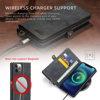 Leather Flip Case for iPhone, Card Slot Protective Cover 2