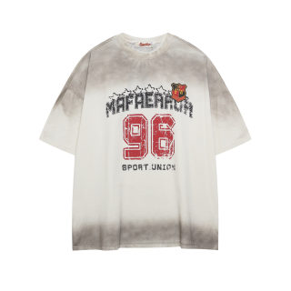 Printed Letter Graphic T-Shirt | Versatile Loose Casual Couple Tee