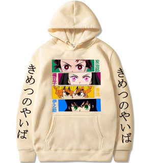 Demon Slayer (Kimetsu no Yaiba) Print Hoodie for Men 3