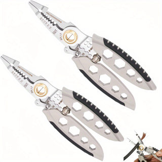 Multi-Functional Wire Stripper | 7-Inch Electrician's Tool