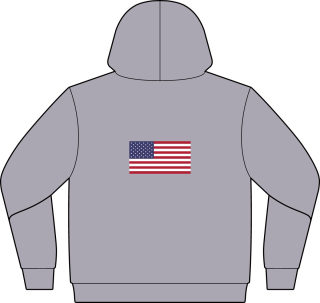 Patriotic cupcake with sparkler hoodie 15