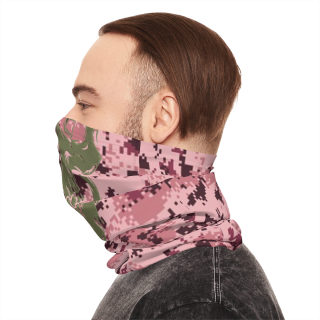 Pink Camo Skull Neck Gaiter 11