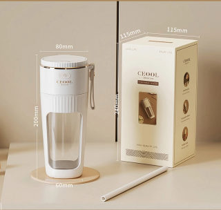 Portable Wireless Juicer with Straw, 340ml 6