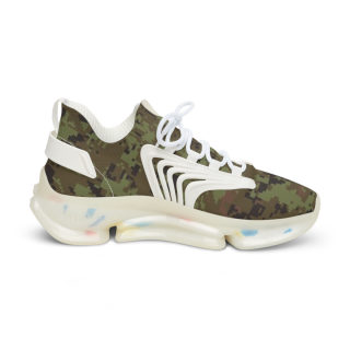 Camo Pattern Men's Mesh Sneakers 8