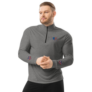 Adidas Quarter Zip Pullover "Happy USA" 8