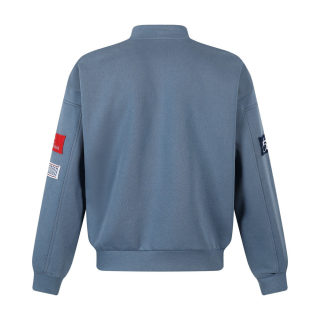 Stand-Up Collar Zip Cardigan Sweatshirt for Men | Street Fashion 2