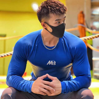 Men's Compression Long Sleeve Athletic Base Layer 6