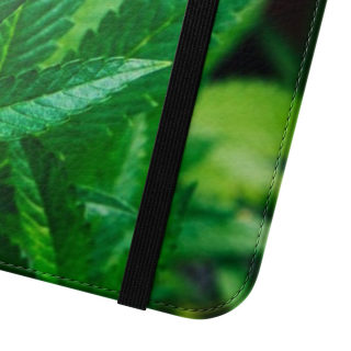 Marijuana leaf flip case 186