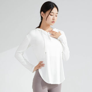 Fast-Drying Thin Yoga Hooded Top 3