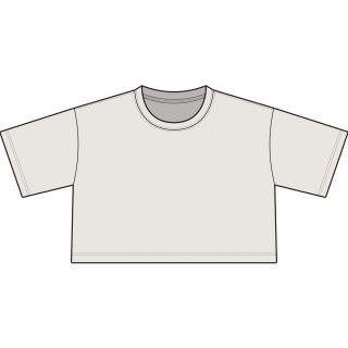 FOCUS graphic cropped tee 8