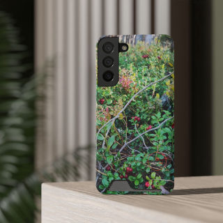 Wild berry bush phone case 95