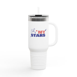 USA Stars insulated travel mug, 40oz 10