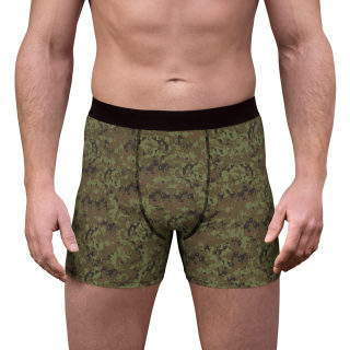 Green Digital Camo Boxer Briefs 4