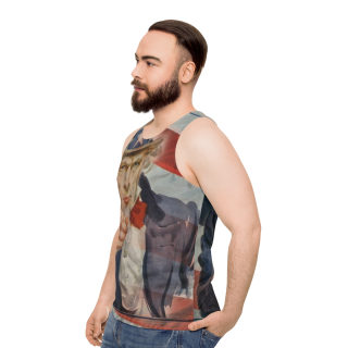 Uncle Sam Pointing Tank Top | Patriotic USA Flag Graphic 6