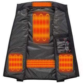 Women's Heated Vest | Dual Control Switch Charging Jacket 2