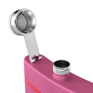Dreams Don't Work unless you do flask, 6oz stainless steel 21
