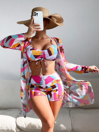 Mesh beach cover-up 3