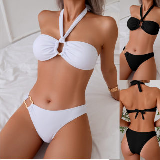 Solid Color bikini set