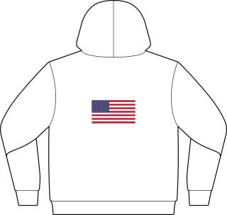 Patriotic cupcake with sparkler hoodie 9