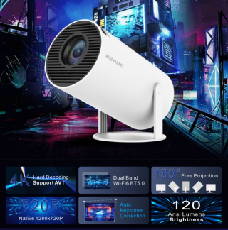 HY300/P30 4K Android 11 Portable Home Projector | Game Console 5