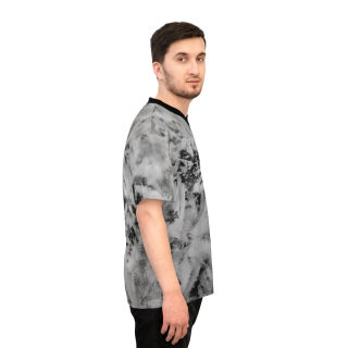 Frost Crystal Pattern Football Jersey | All-Over Print 8
