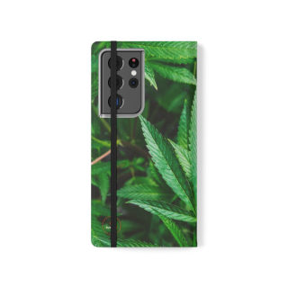 Marijuana leaf flip case 143