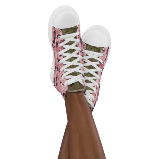Women's high-top canvas shoes 11