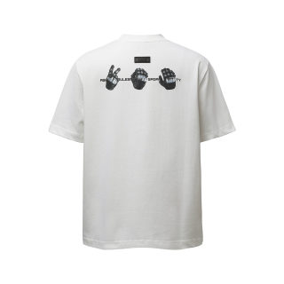 Front and Back Gesture Print T-Shirt 2