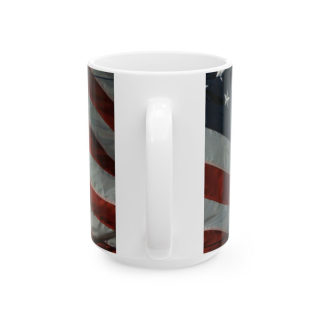 Uncle Sam Pointing Mug | American Flag Ceramic Mug 4