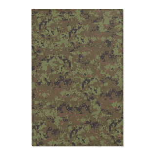 Digital Camo Area Rug 2