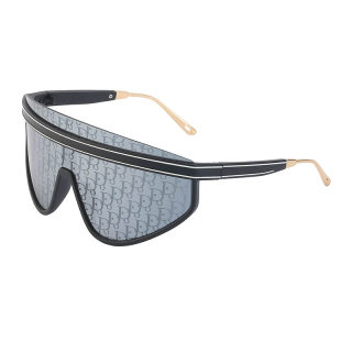 Personalized Large-Frame One-Piece Lens Sunglasses 5