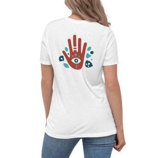 Women's Relaxed T-Shirt «USA» 3