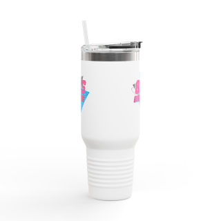 80s Made Me Retro Graphic Travel Mug | 40oz Insulated Tumbler
