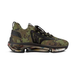 Camo Pattern Men's Mesh Sneakers 9