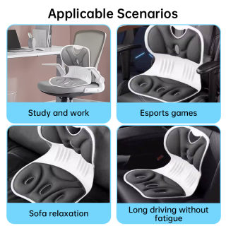 Ergonomic Lumbar Support Seat Cushion for Office Chairs 5