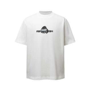 Front and Back Gesture Print T-Shirt