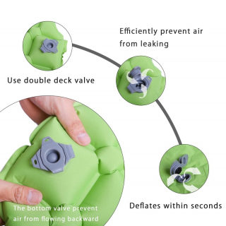 Waterproof Inflatable Air Mattress | Camping Sleeping Pad for Hiking 2