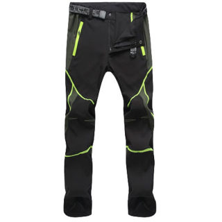 Men's Summer Windproof Hiking Pants, Panel Detailing 5
