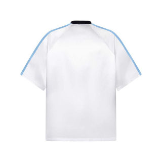 Character Print V-Neck Short Sleeve Shirt | American Retro Pullover 4