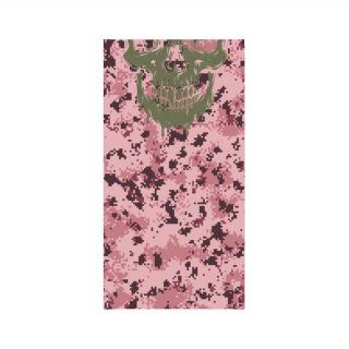 Pink Camo Skull Neck Gaiter 2