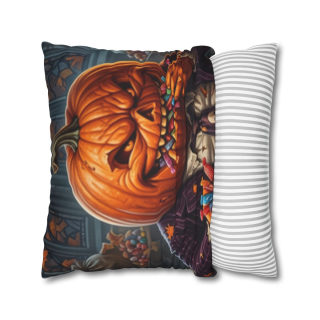 Candy-Eating Jack-O'-Lantern Pillowcase 12