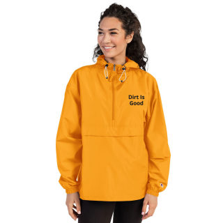 Embroidered Champion Packable Jacket "Dirt Is Good" 6