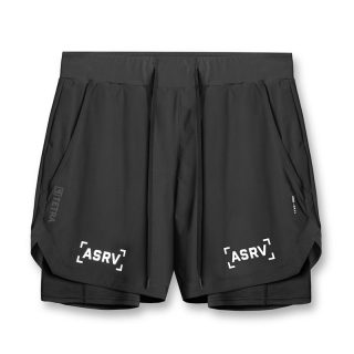 Men's Quick-Dry Two-Layer Basketball Shorts 4