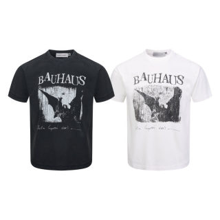 Washed Distressed Gothic Print Loose Fit T-Shirt 5